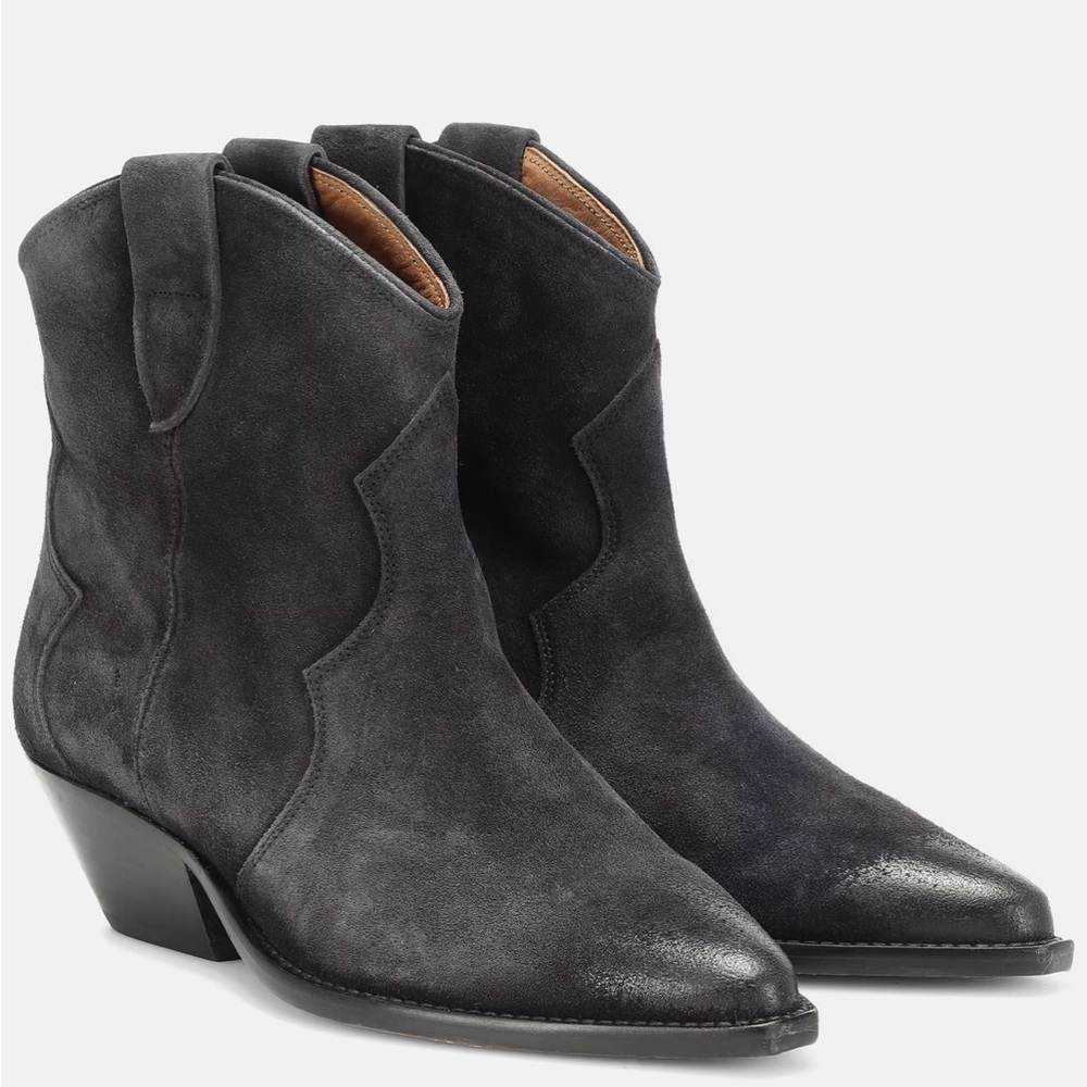 ISABEL MARANT
Dewina suede ankle boots- Faded Black, size EU 41